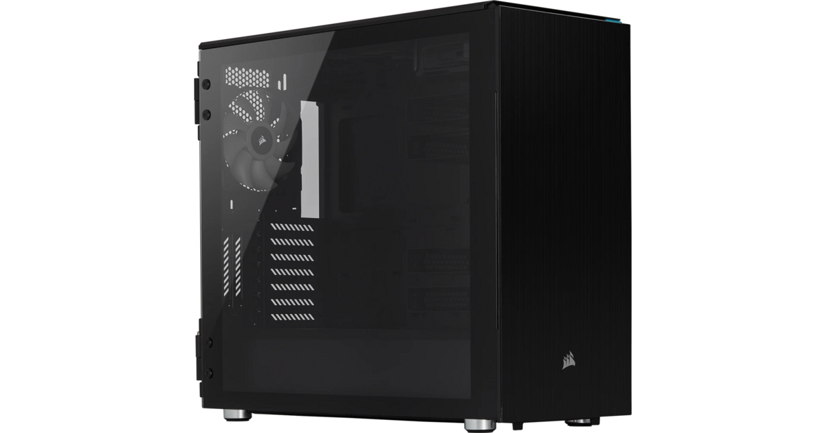 Corsair Carbide Series 678C Low Noise Tempered Glass ATX Case Black