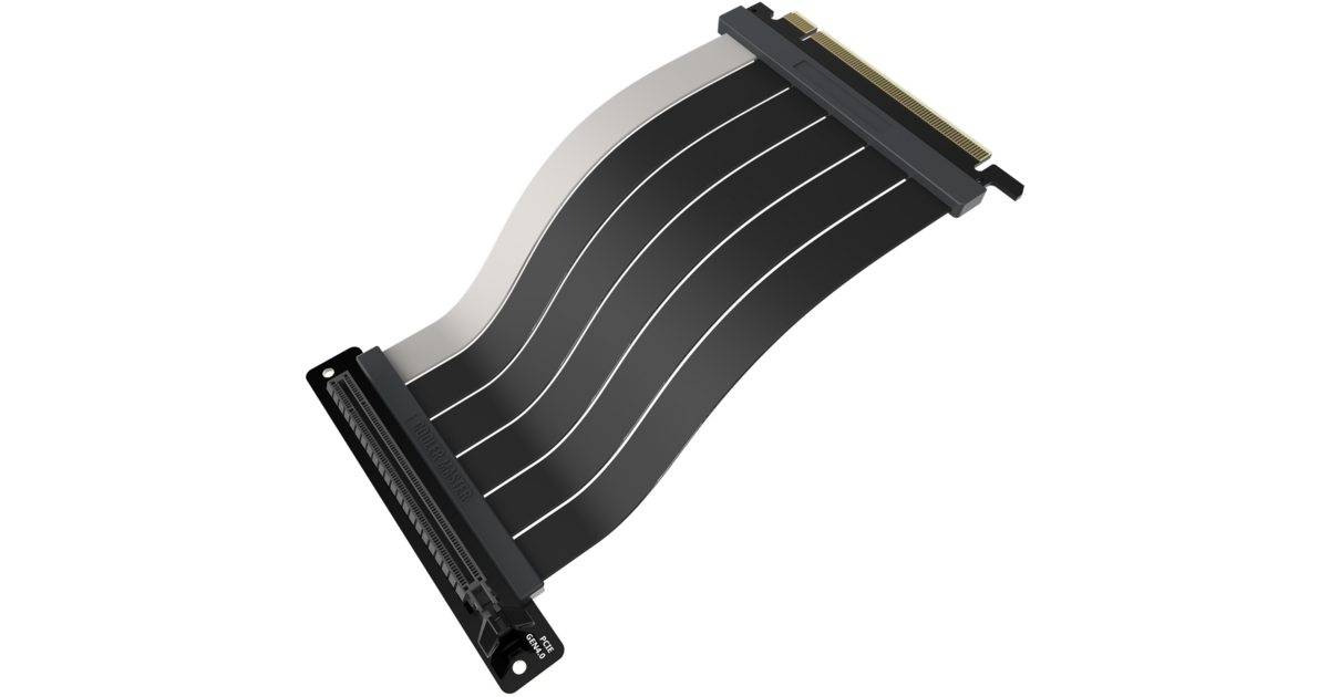 Cooler Master MasterAccessory Riser Cable PCIe 4 0 X16 300mm V2 PCIe 4