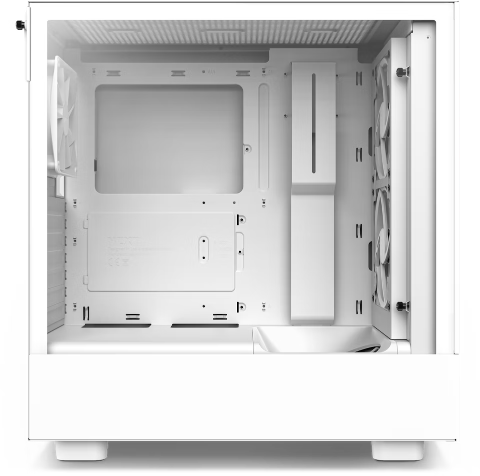 NZXT H5 Flow Mid-Tower Airflow Case - All White - NZXT - 機箱