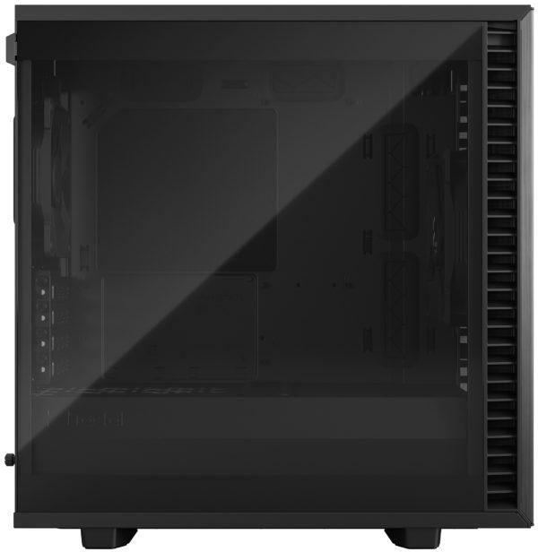 Fractal Design Define 7 Mini TG Light Tint MATX Case - Black