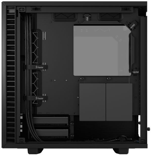 Fractal Design Define 7 Mini TG Light Tint MATX Case - Black